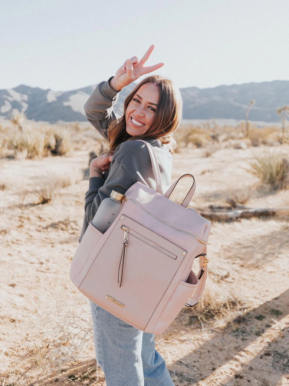 Commuter Backpack blush - Image 10