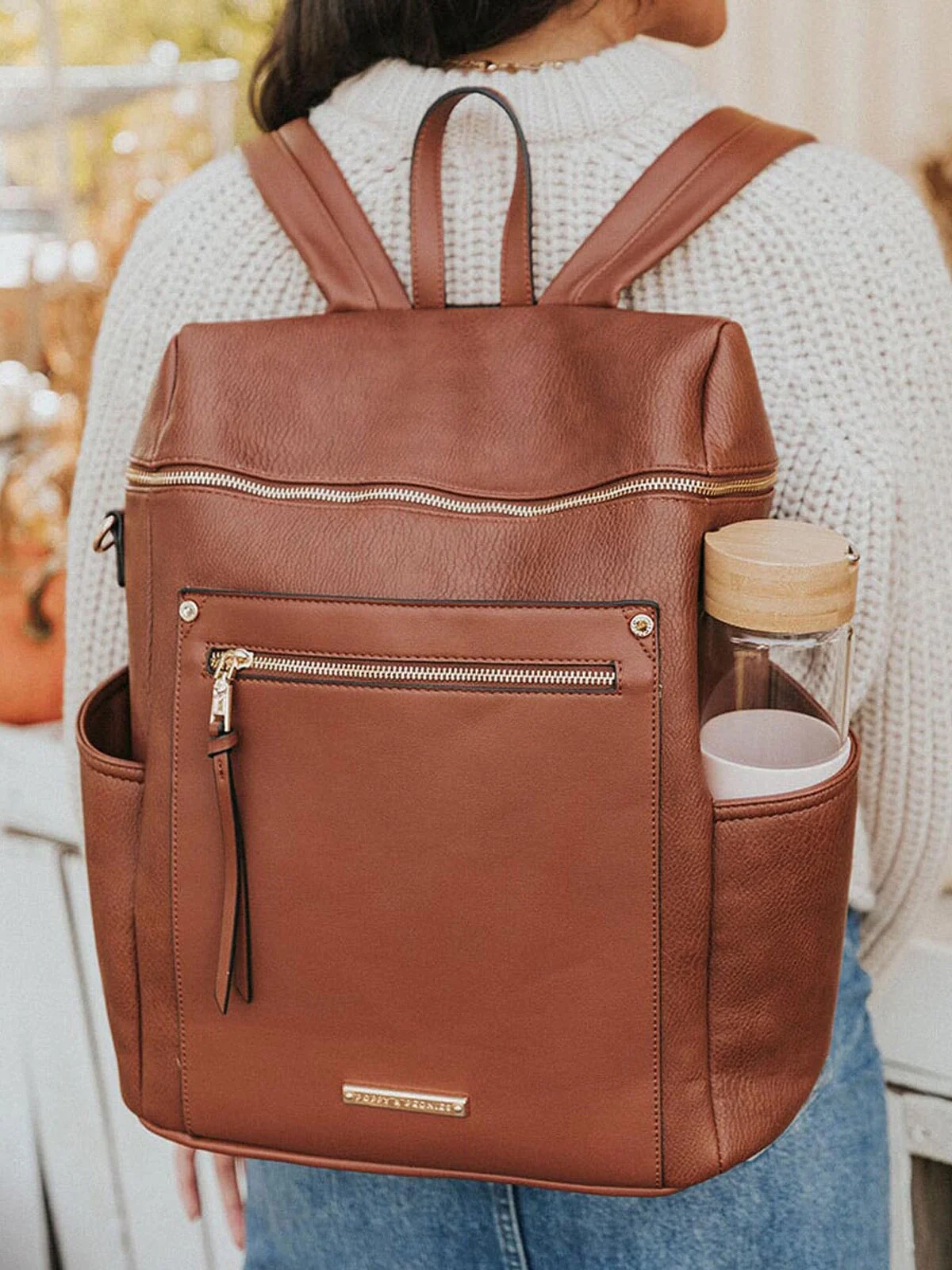 Commuter Backpack chestnut - Image 14