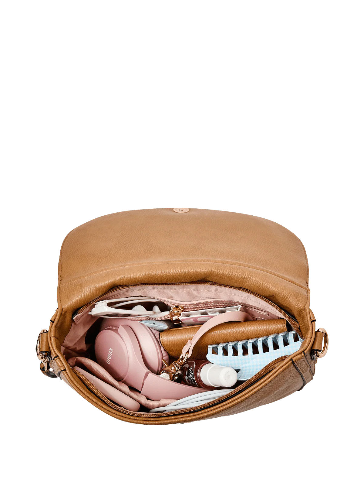 DOWNTOWN CROSSBODY Camel - Image 6