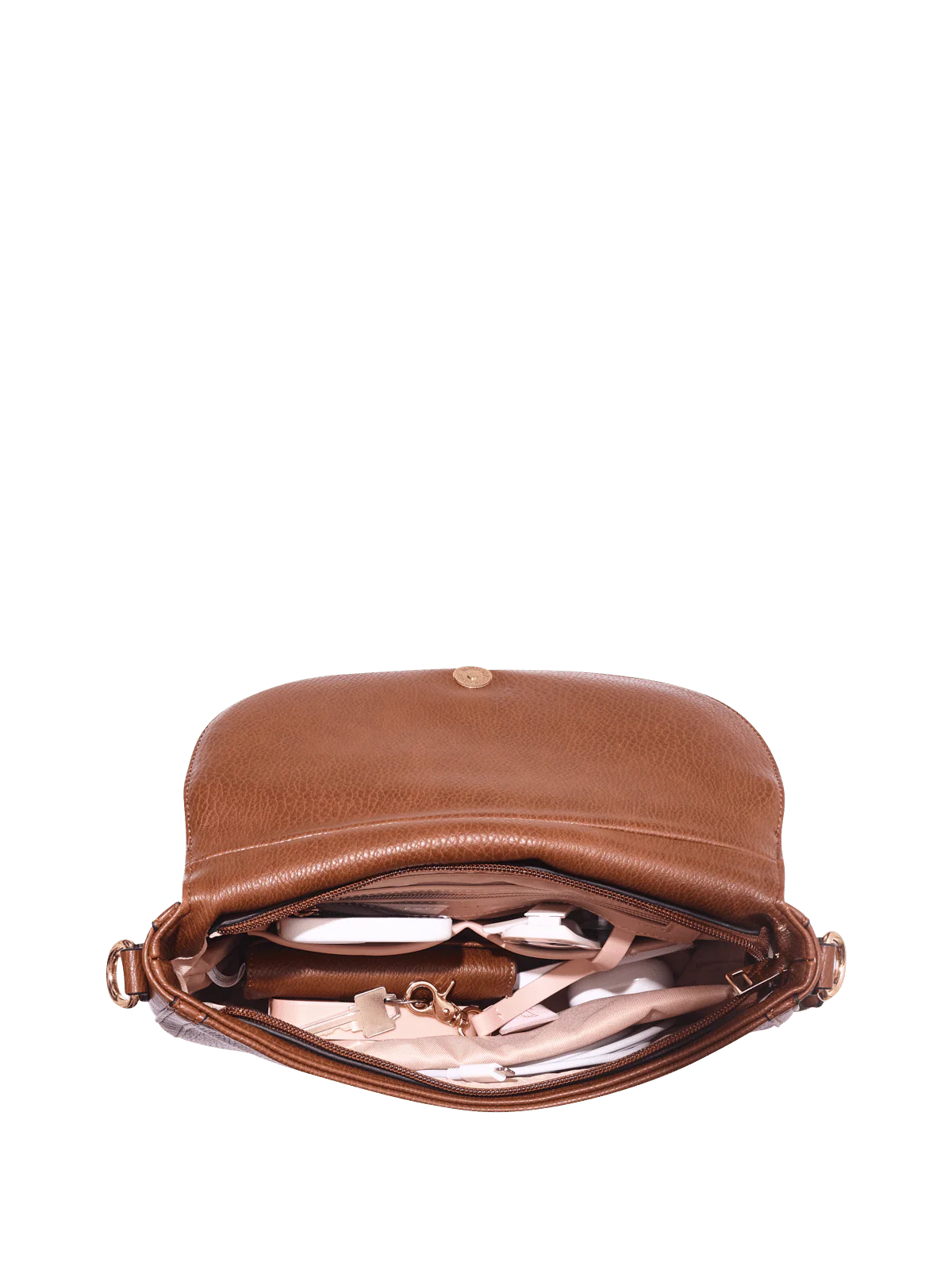 DOWNTOWN CROSSBODY Chestnut - Image 8