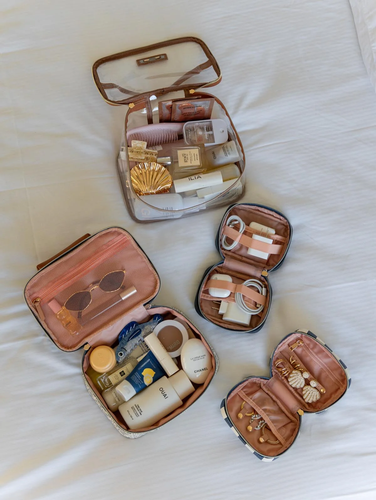 Getaway Cosmetic Set Sardine Print - Image 3