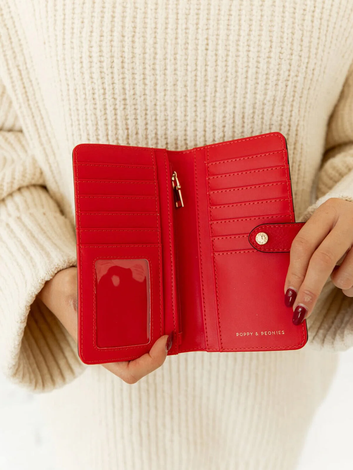 Go Anywhere Wallet Red - Image 5