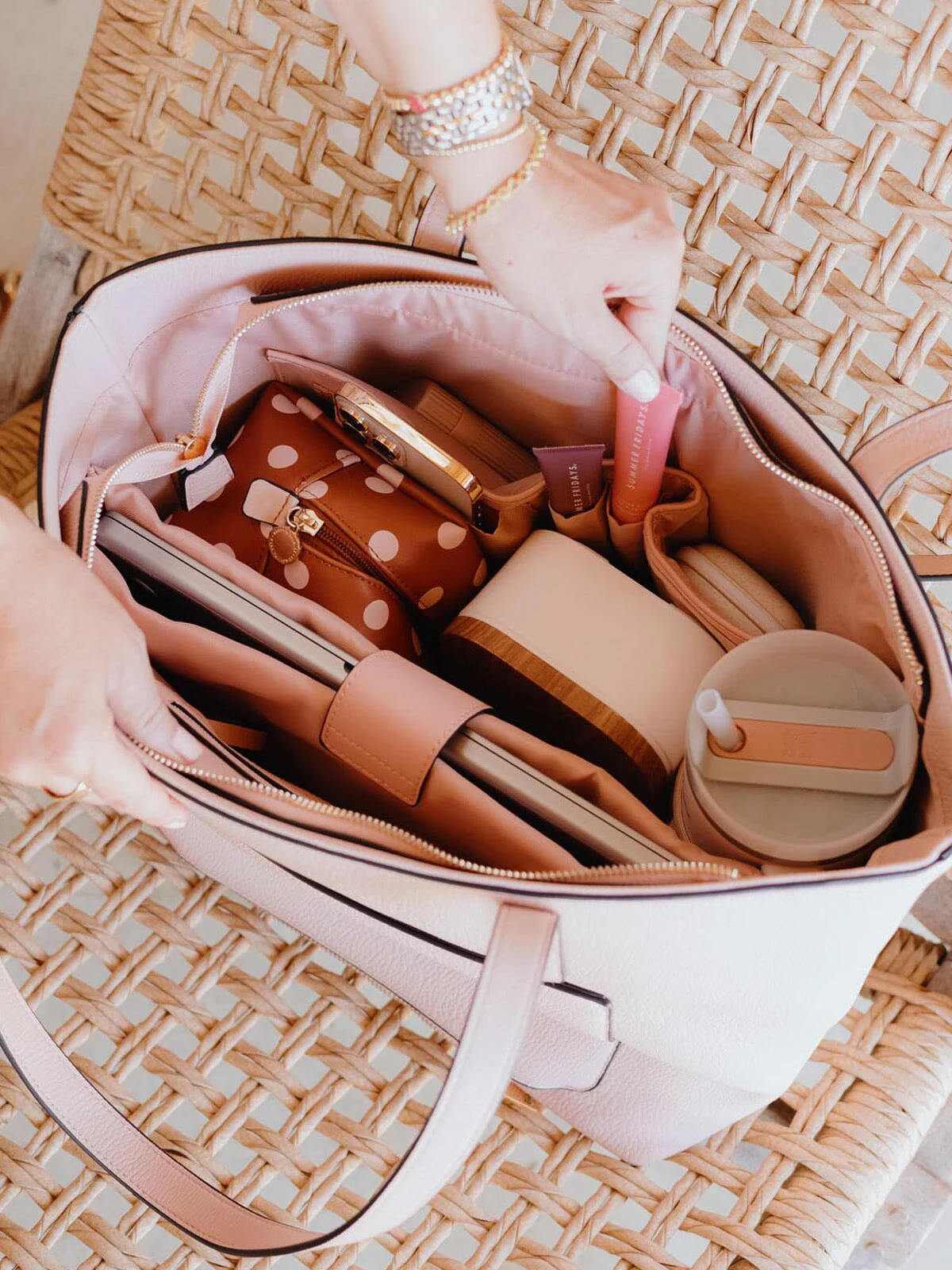 Go-Getter Tote Blush - Image 13