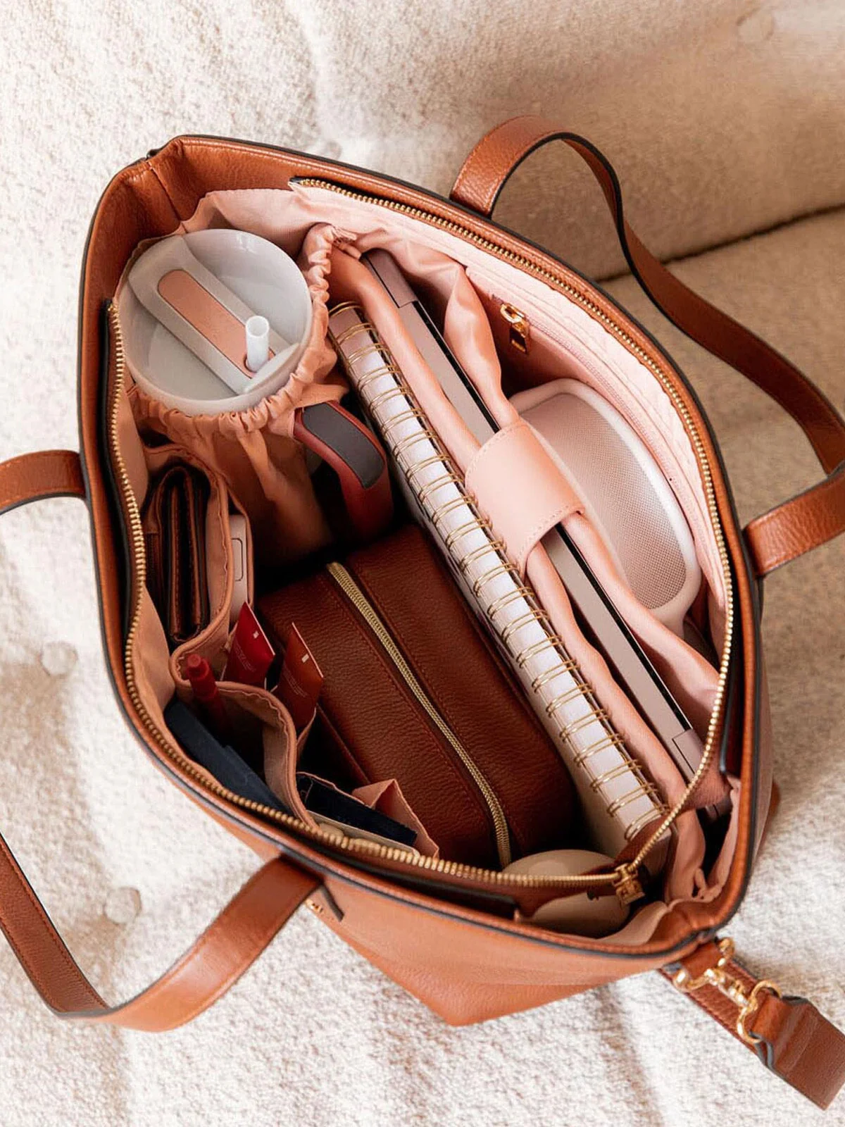 Go-Getter Tote Cognac - Image 2