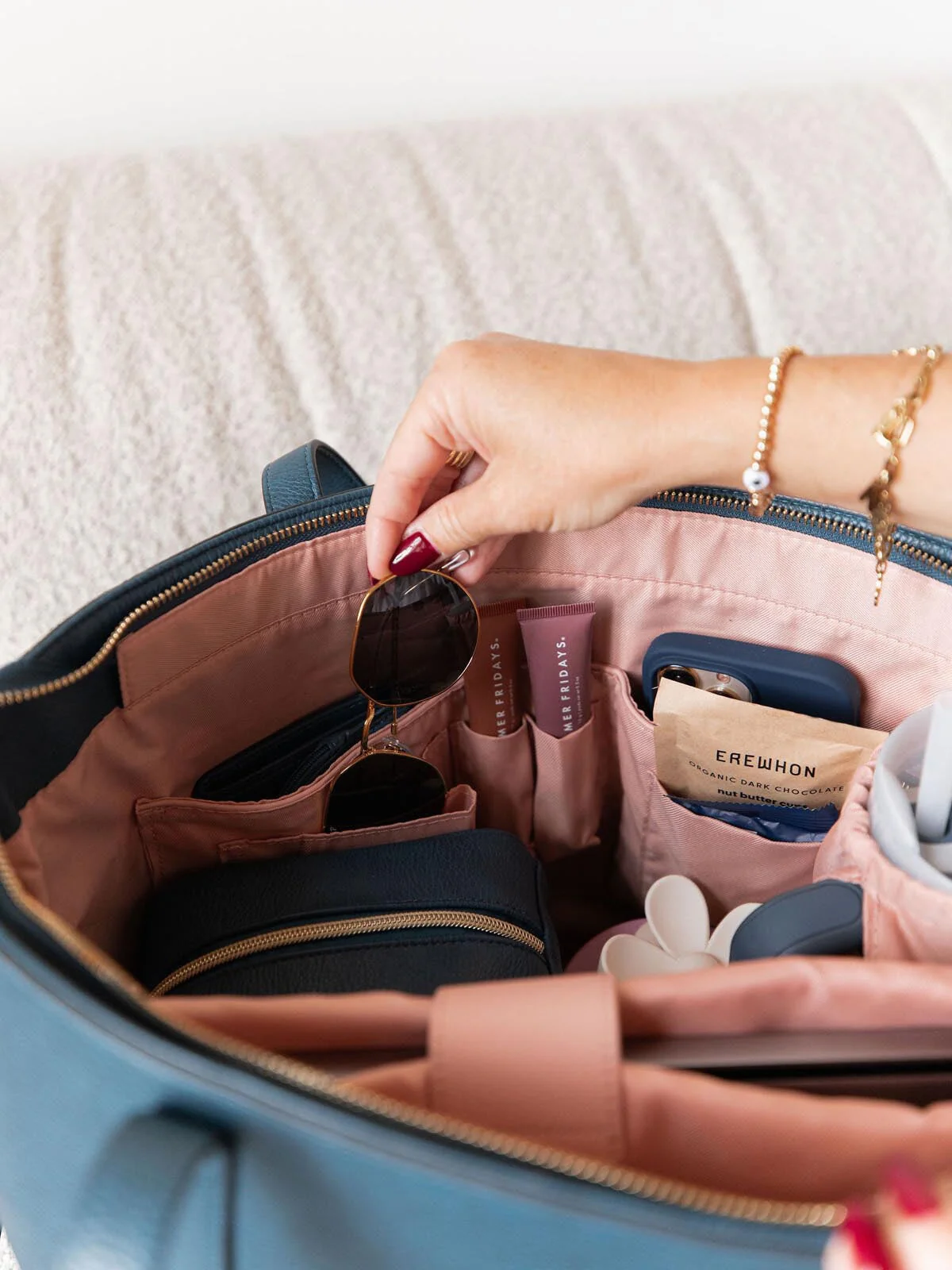 GO-GETTER TOTE Navy - Image 10