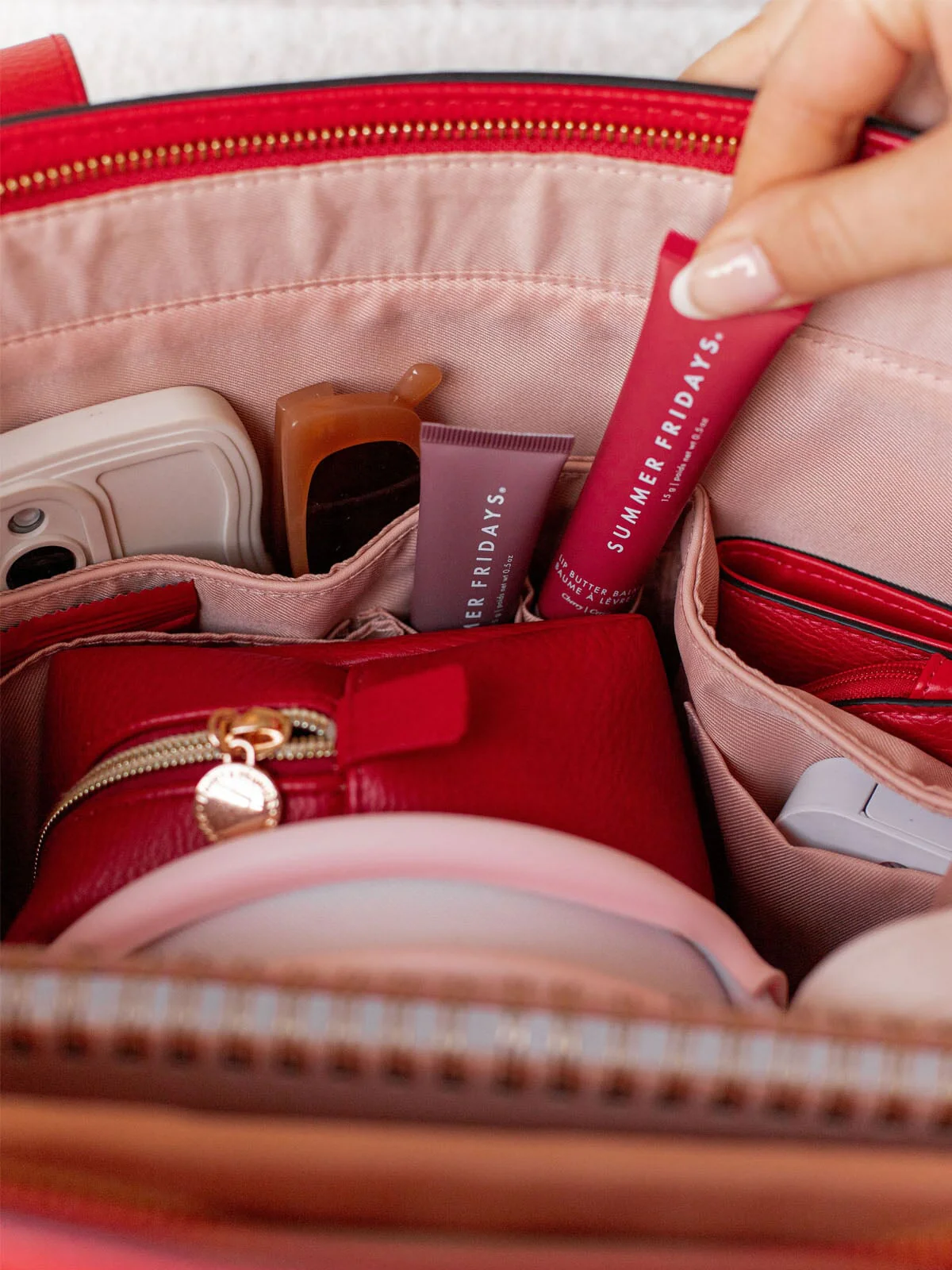 GO-GETTER TOTE Red - Image 8