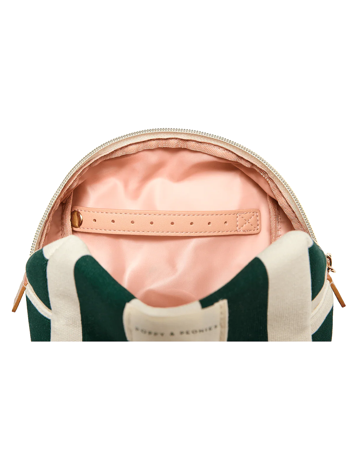 Green Stripe Cosmetic Case - Image 10