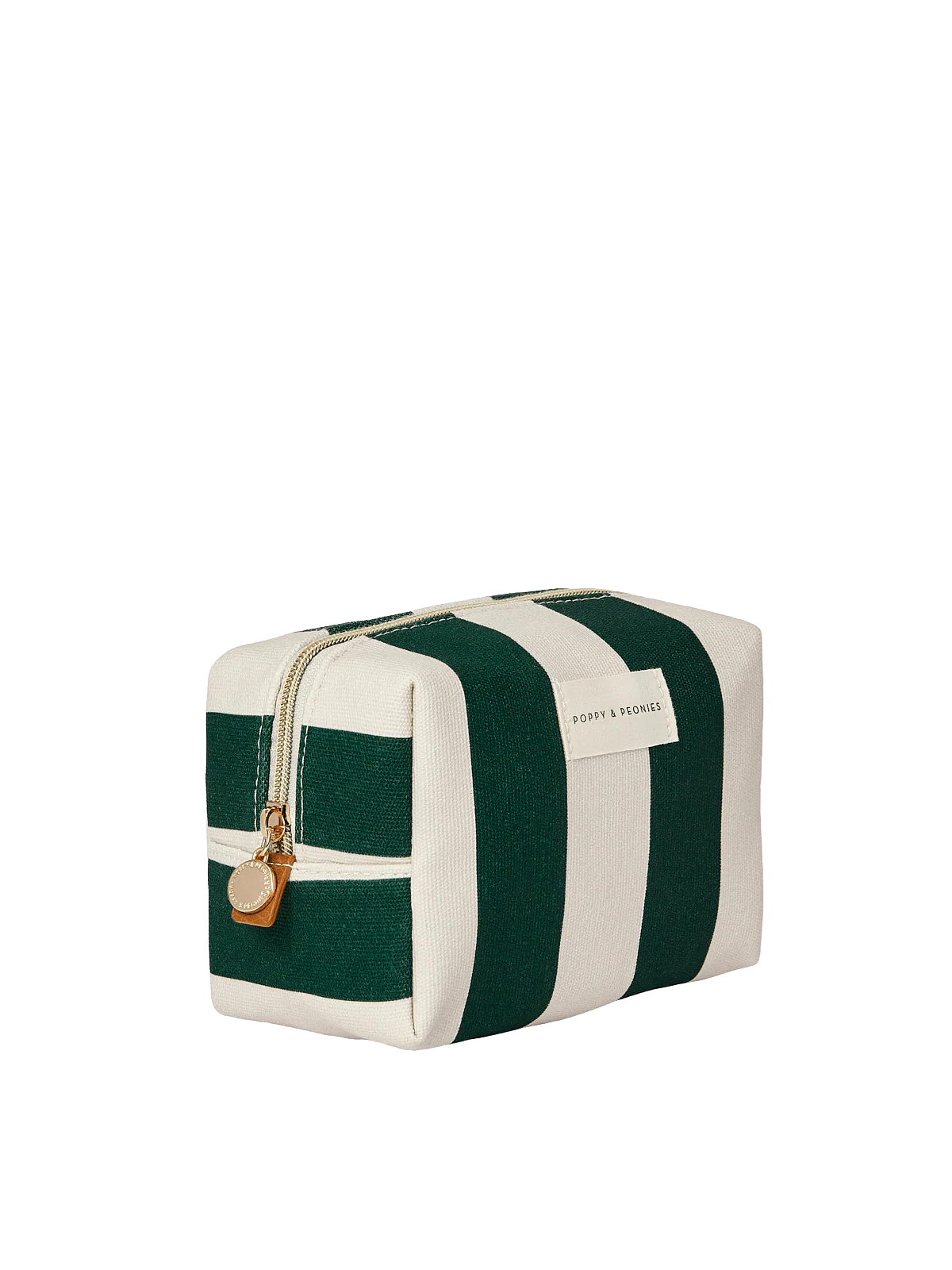 Green Stripe Cosmetic Case - Image 11