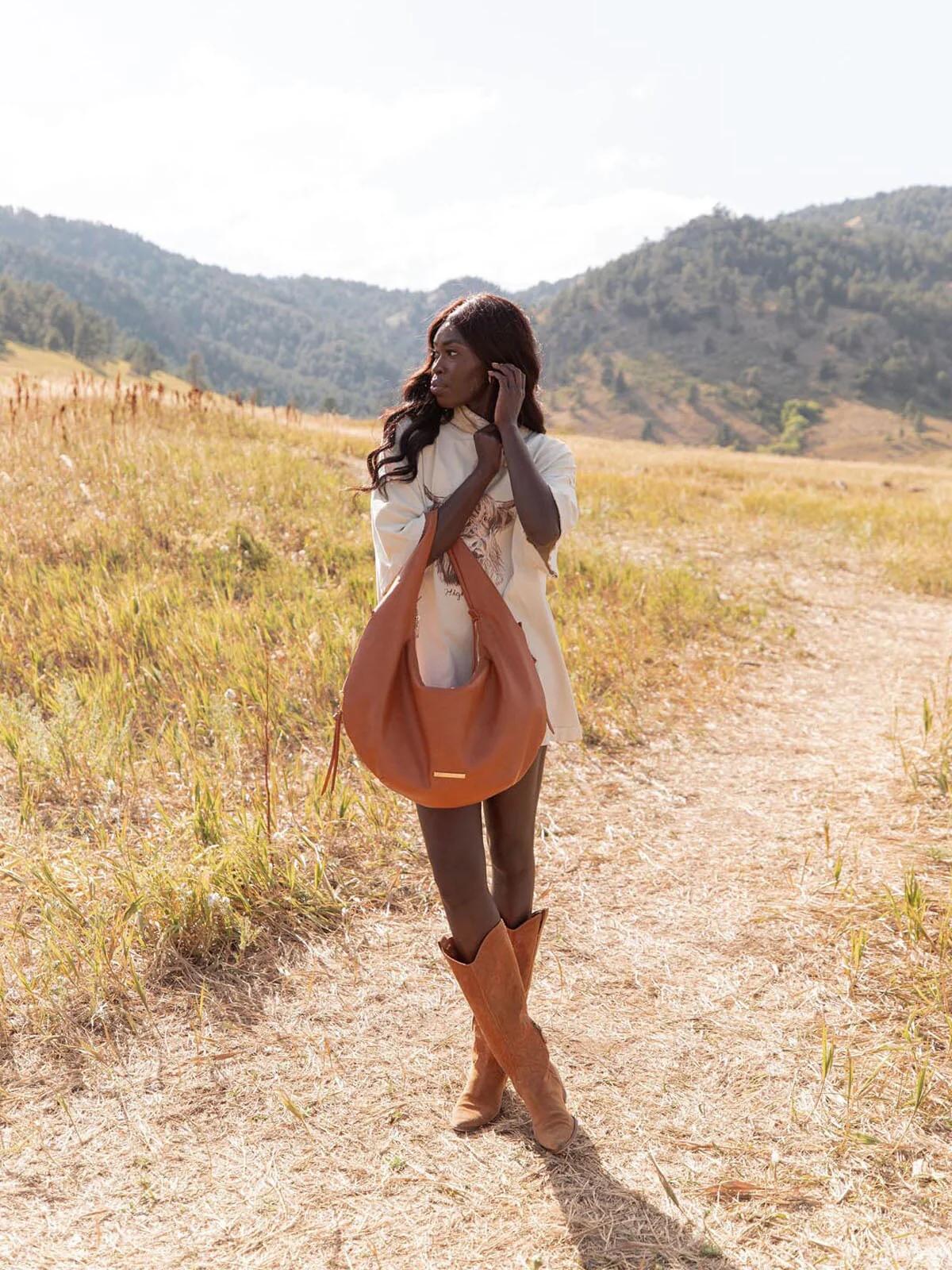 Hold All Hobo Cognac - Image 6