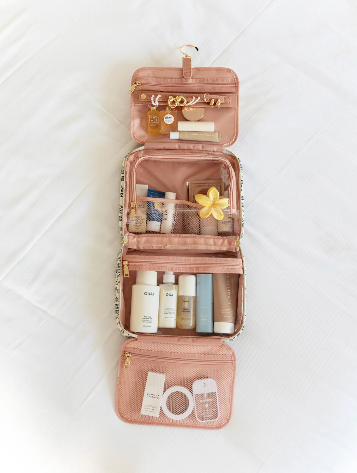 Hook Me Up Cosmetic Case Sardine Print - Image 3