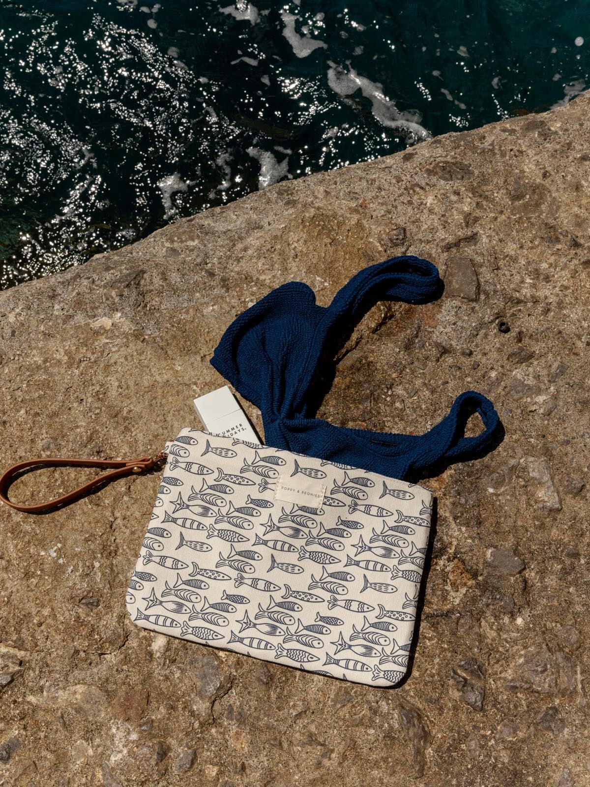 Keep Me Dry Wet Bag Sardine Print - Image 5