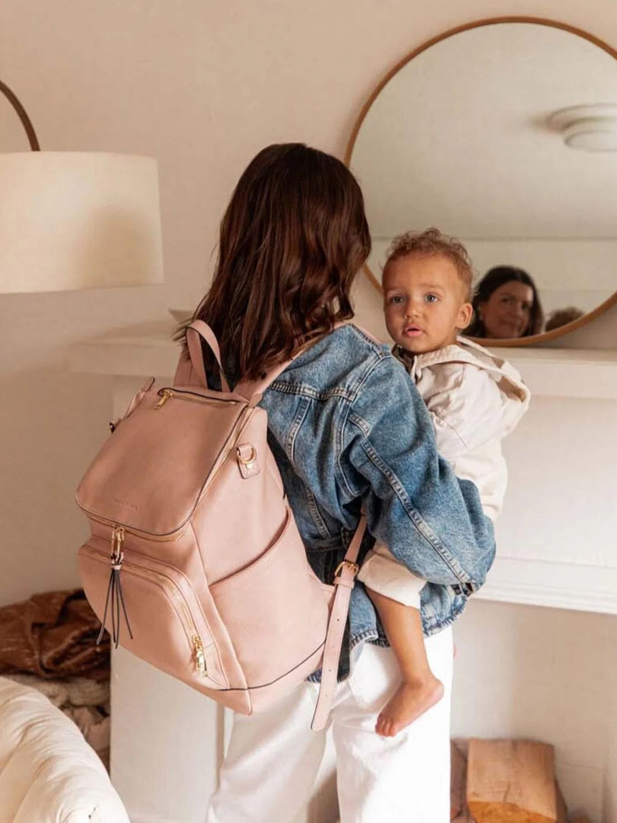 Lullaby Diaper Backpack Blush - Image 6