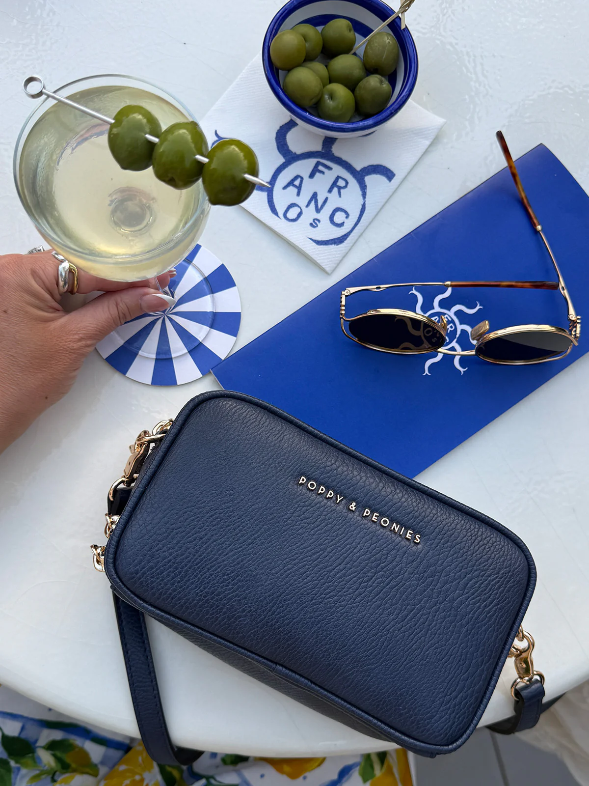 Mini Essential Crossbody Navy - Image 4
