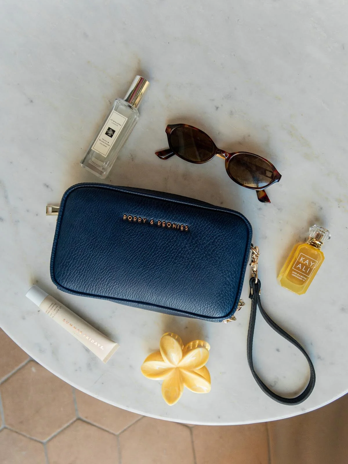 Mini Essential Crossbody Navy - Image 7