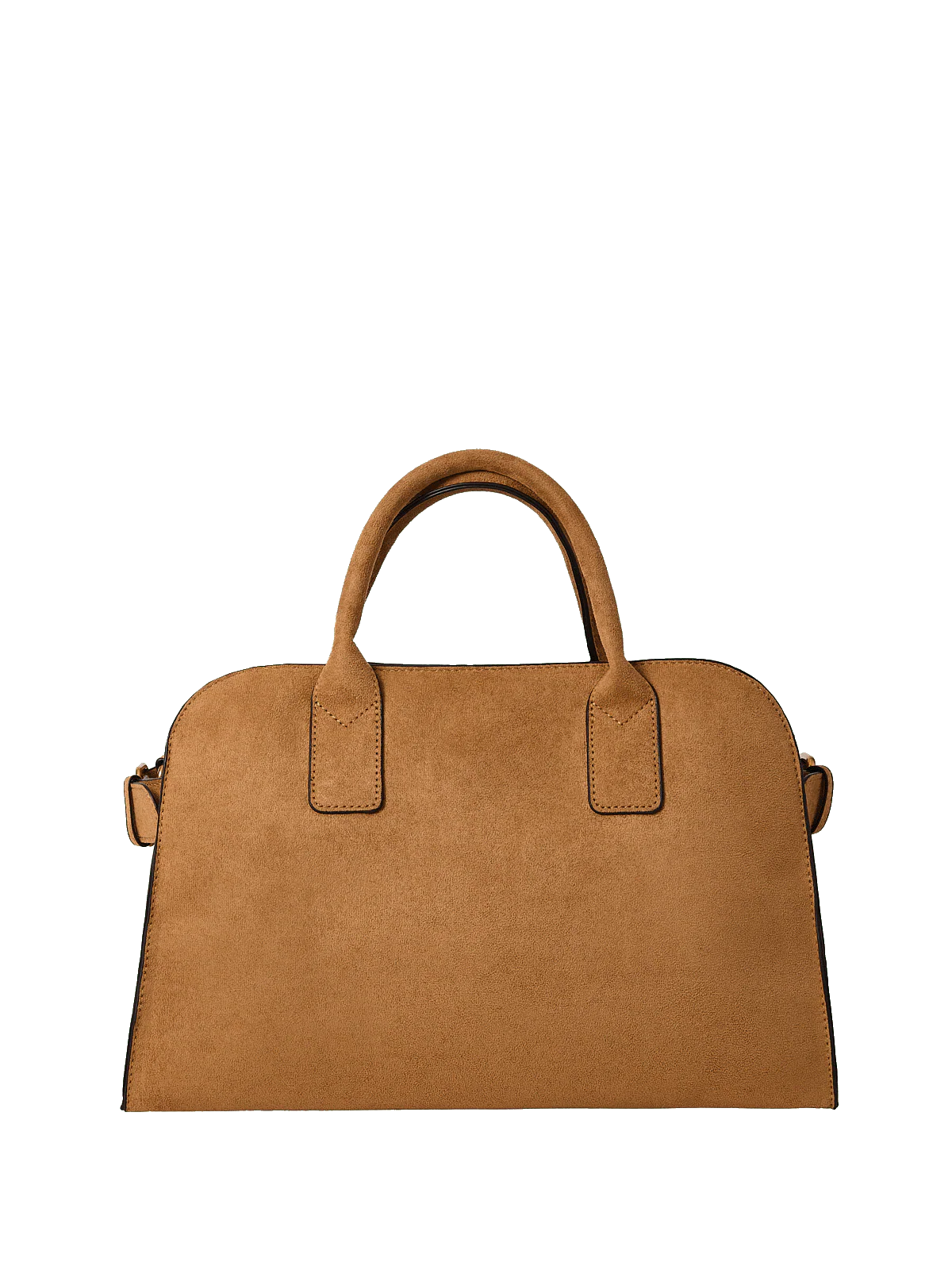 Mini Uptown Tote Cognac Suede - Image 11
