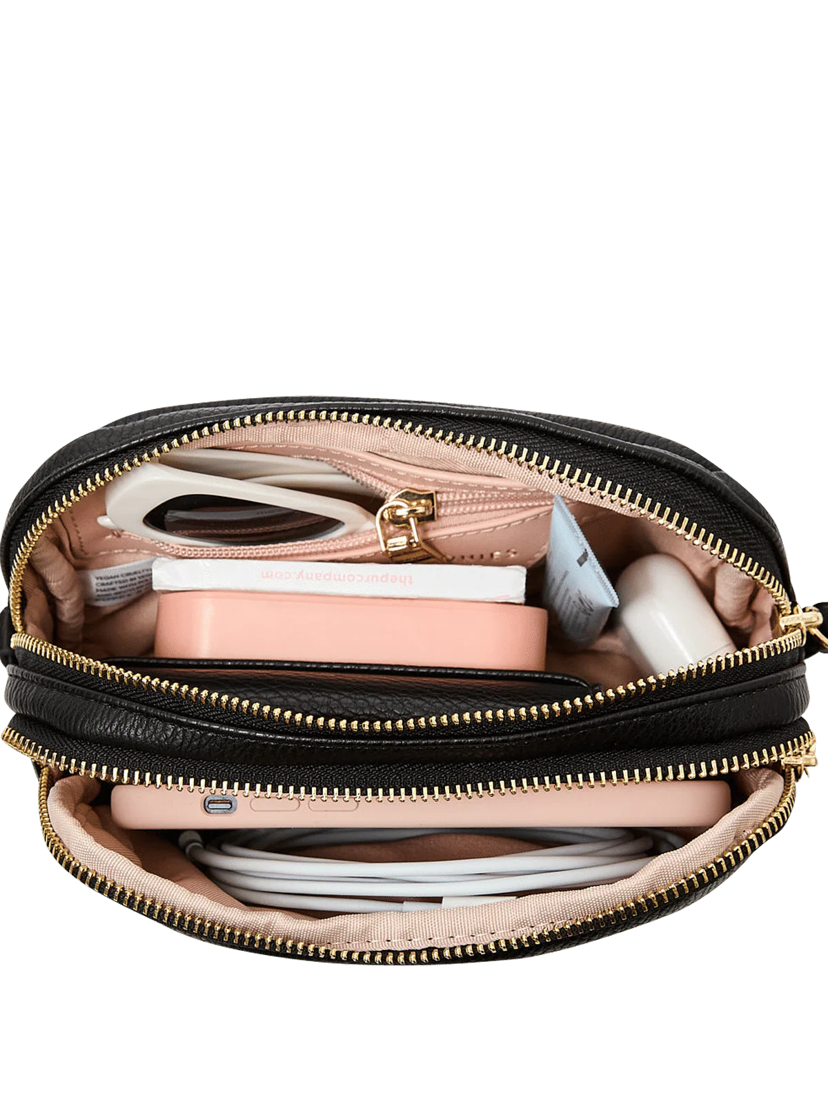 On The Run belt bag vegan leather black - Image 11