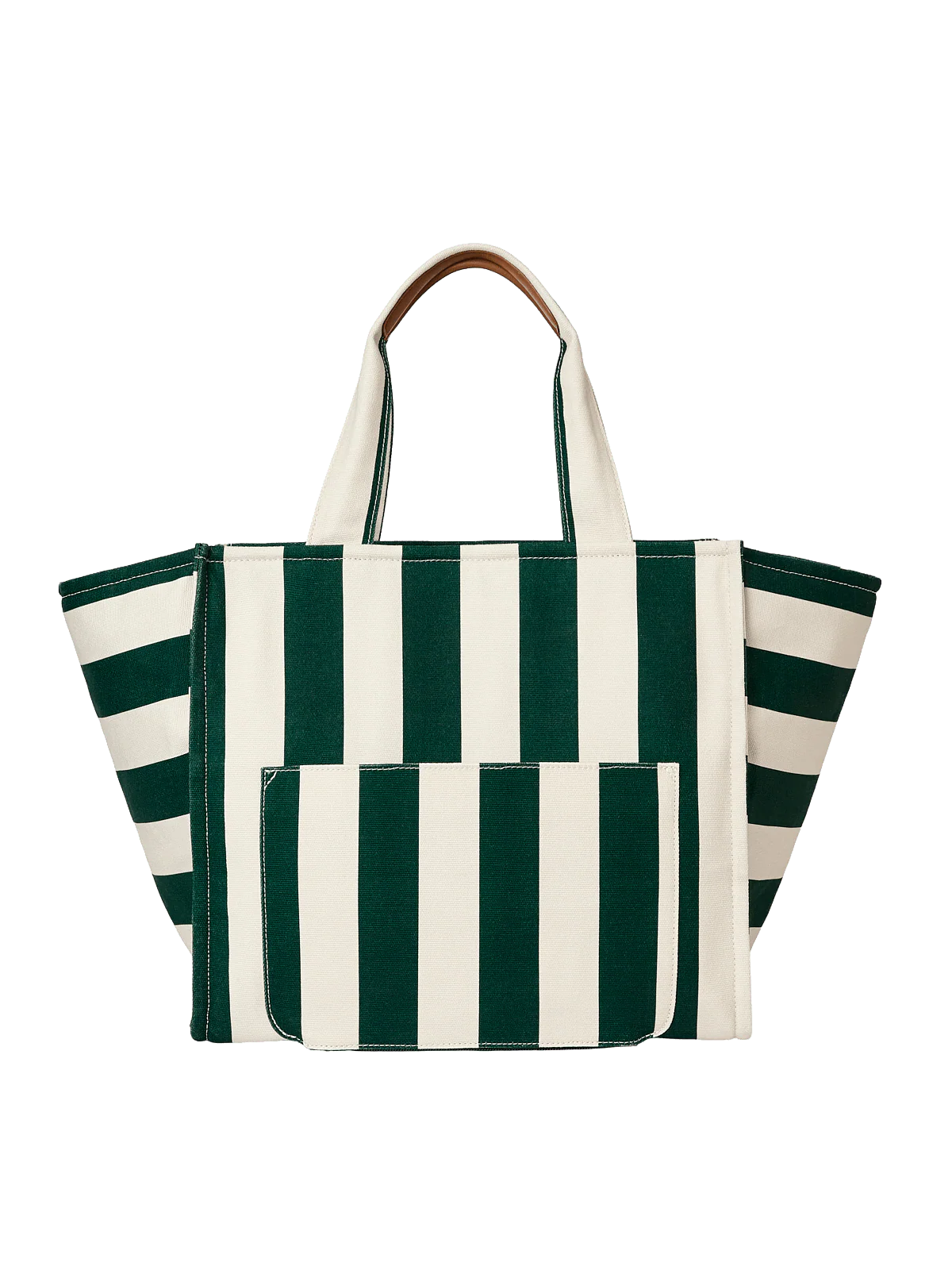 Seaside Tote Green Stripe - Image 10