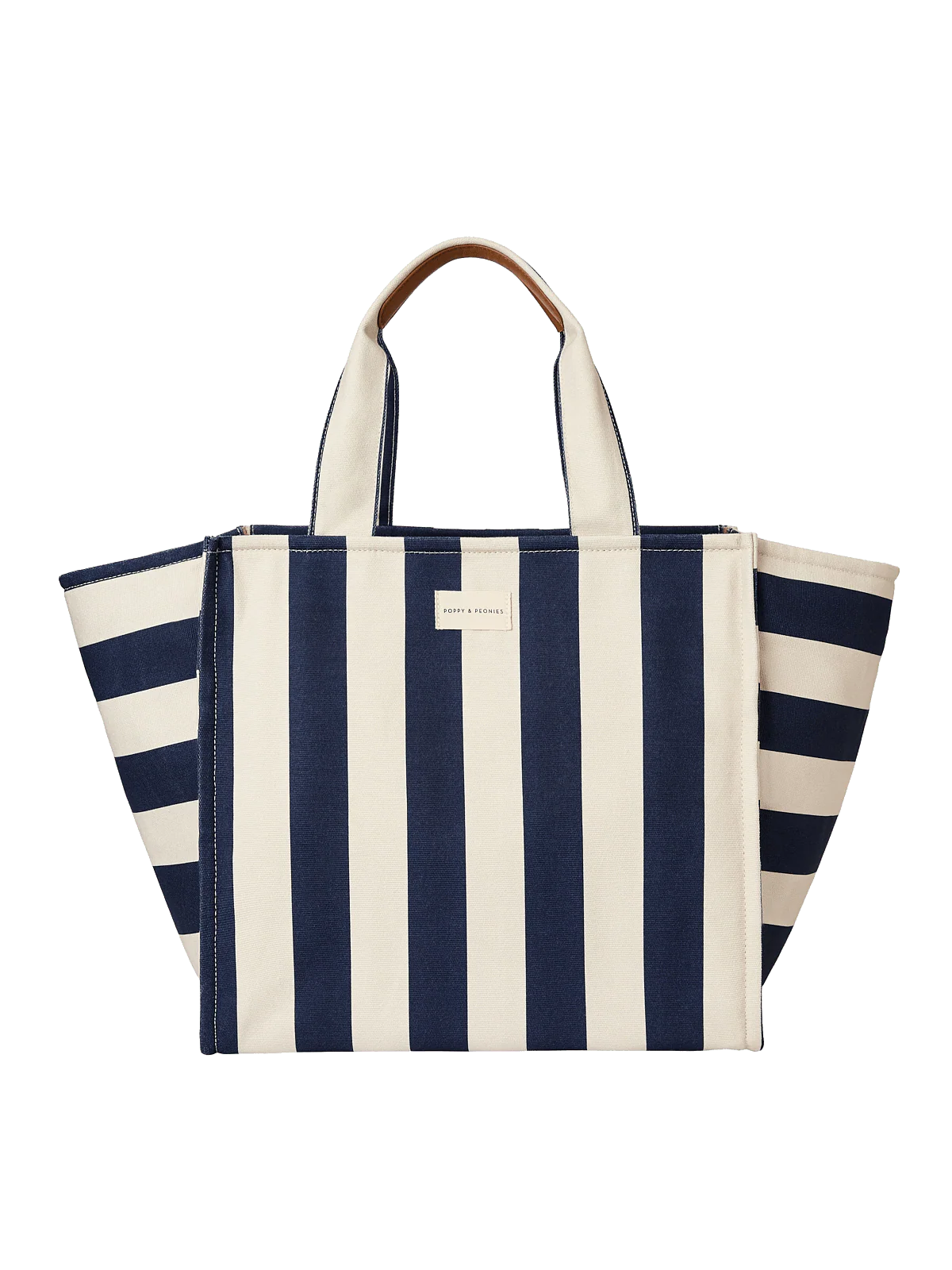 Seaside Tote Navy Stripe - Image 13