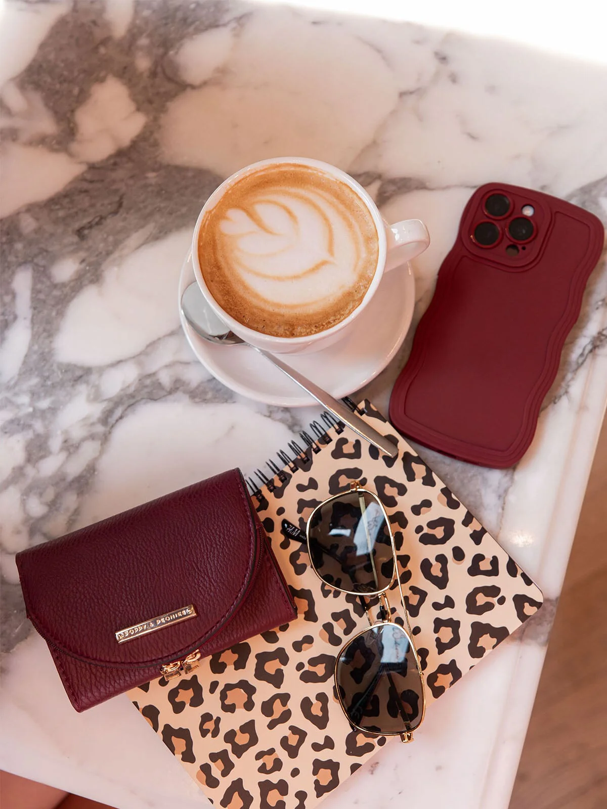 MARGAUX WALLET berry - Image 3