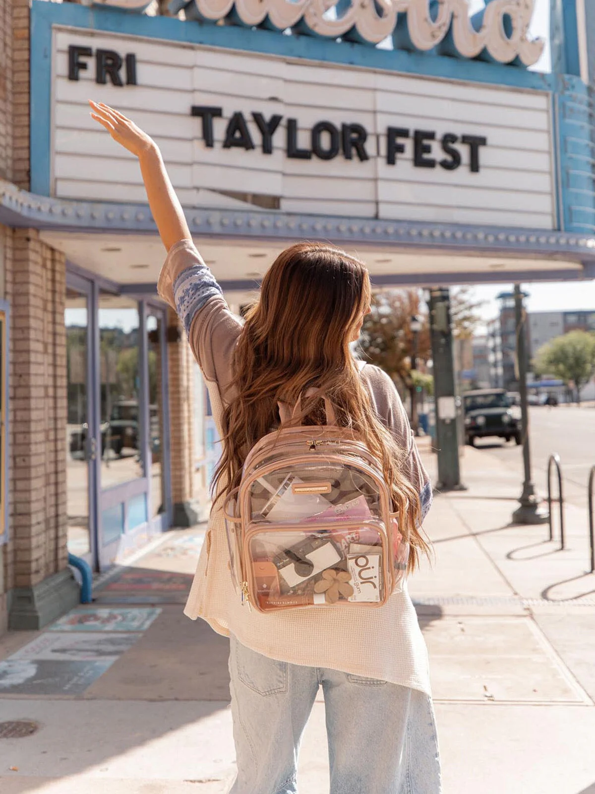 The Stadium Backpack Blush - Image 11