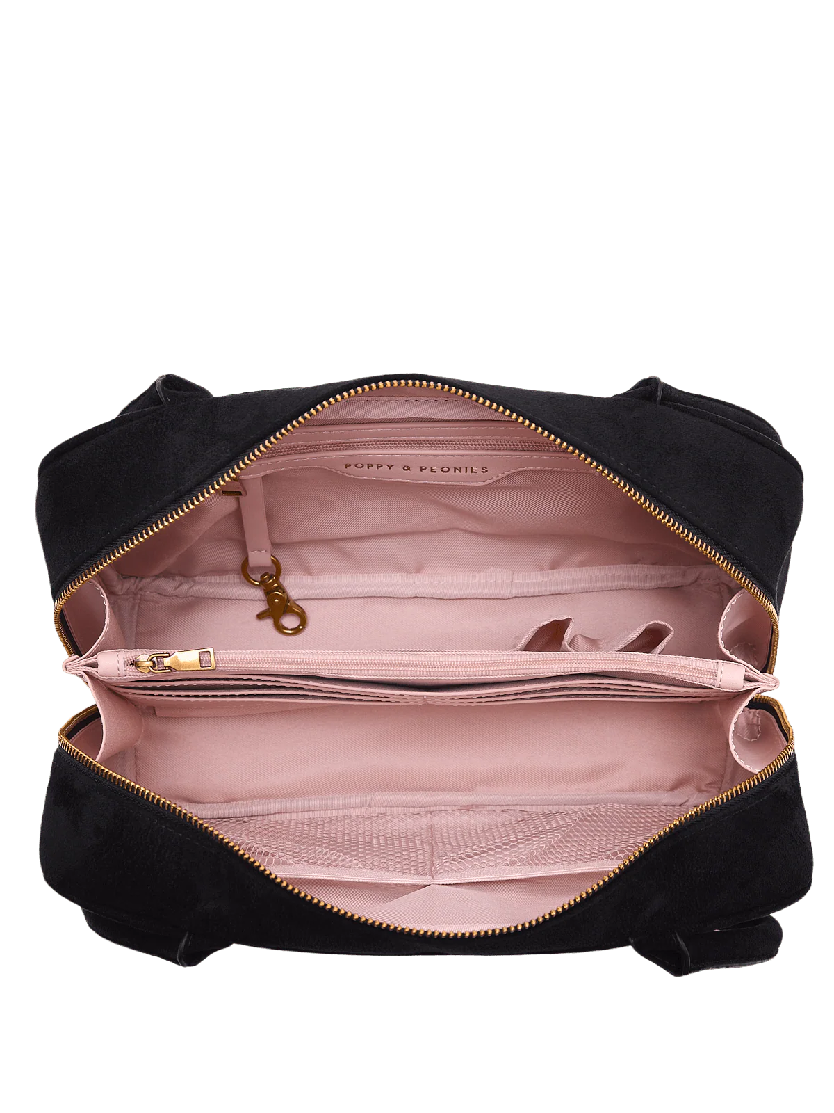 The Darling Satchel Black Suede - Image 10