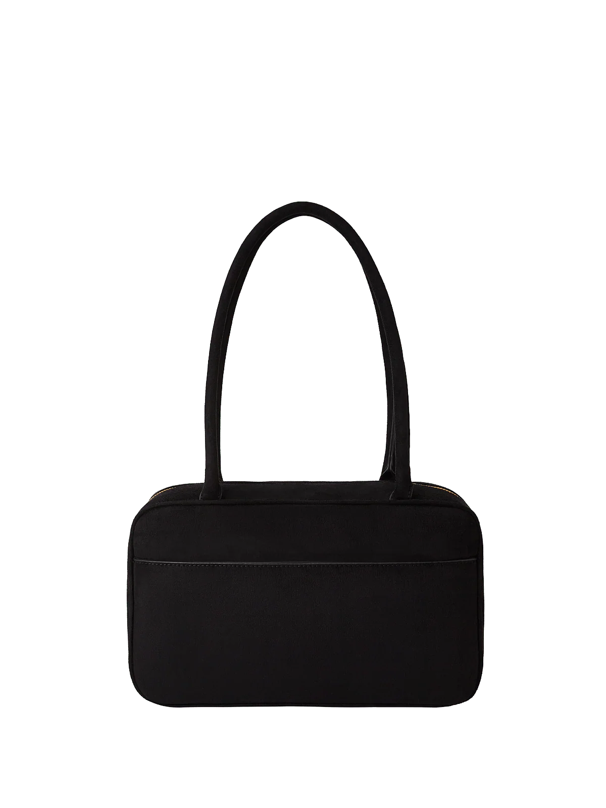 The Darling Satchel Black Suede - Image 9