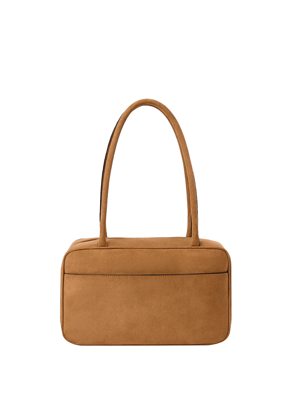 The Darling Satchel Cognac Suede - Image 13