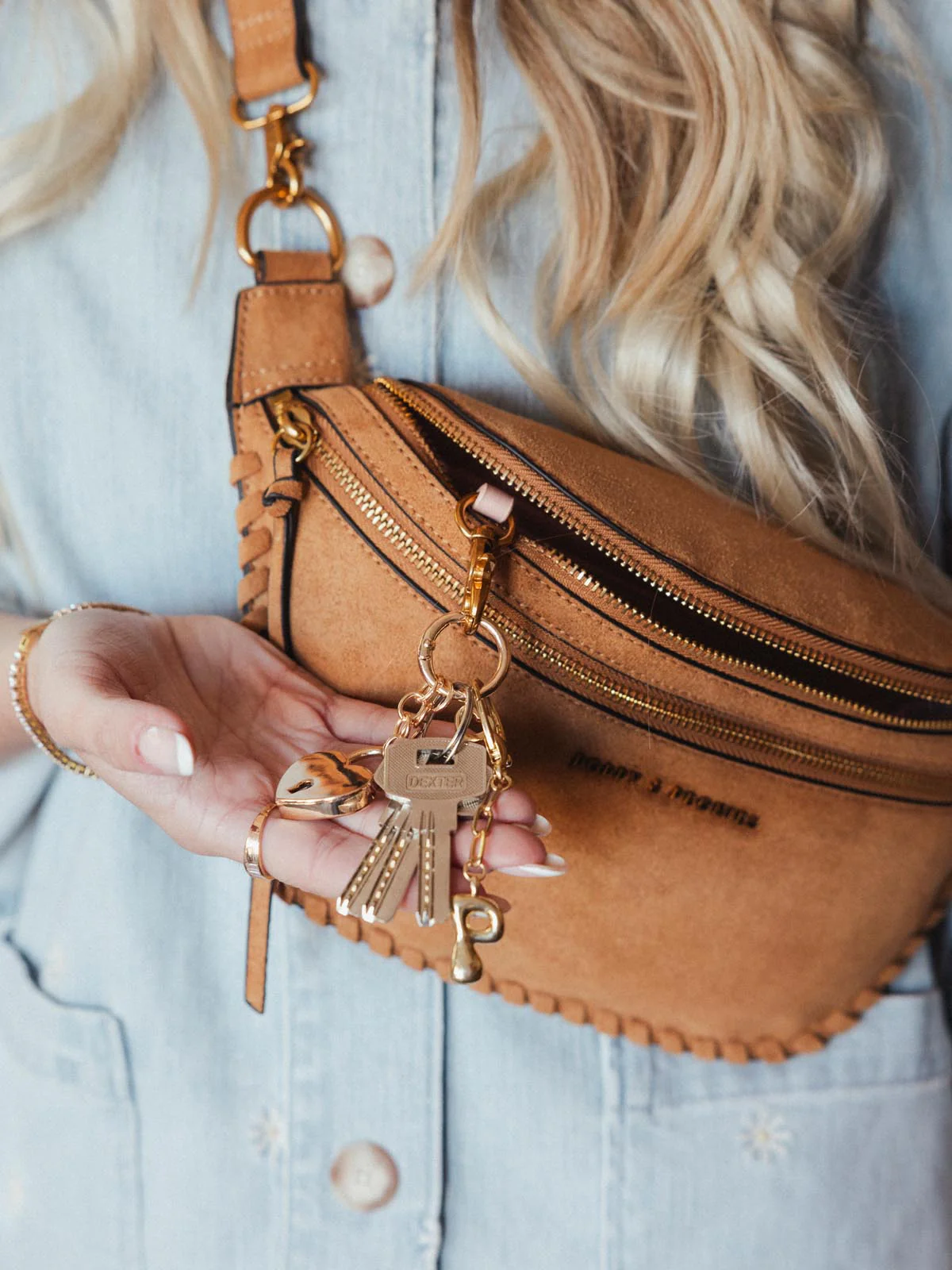 The Desert Crossbody Cognac - Image 5