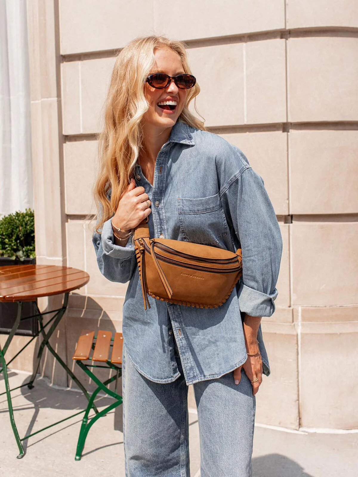 The Desert Crossbody Cognac - Image 6