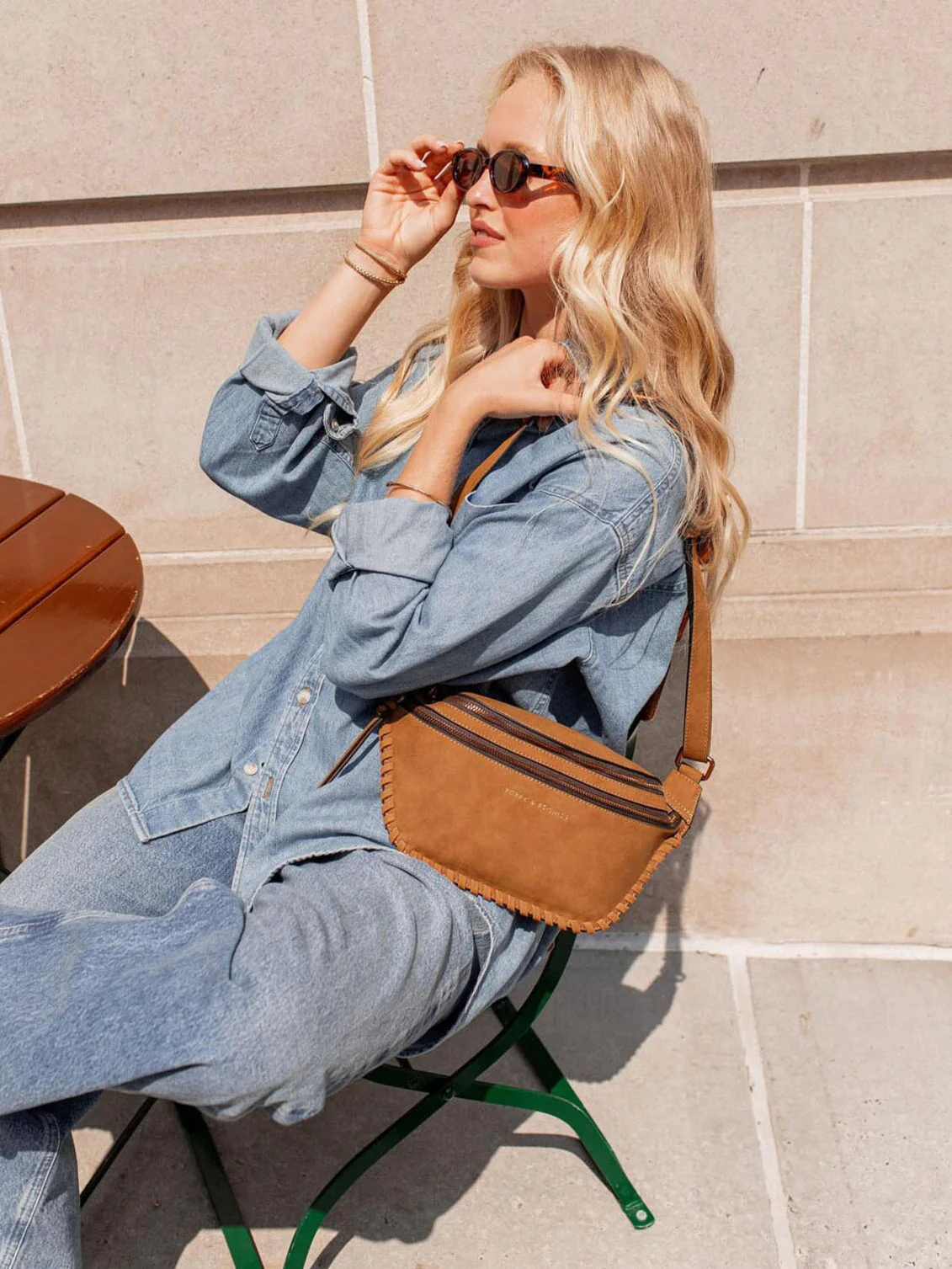 The Desert Crossbody Cognac - Image 8