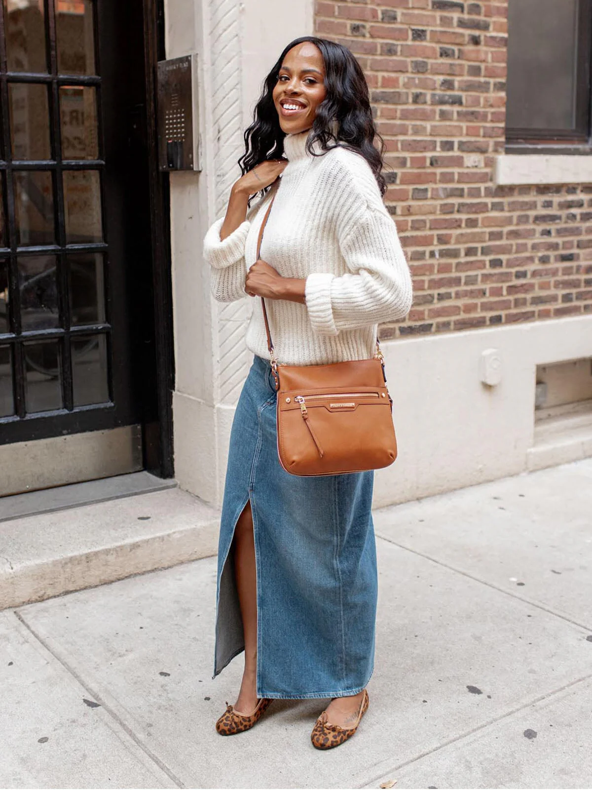 the EVERYDAY CROSSBODY cognac - Image 2