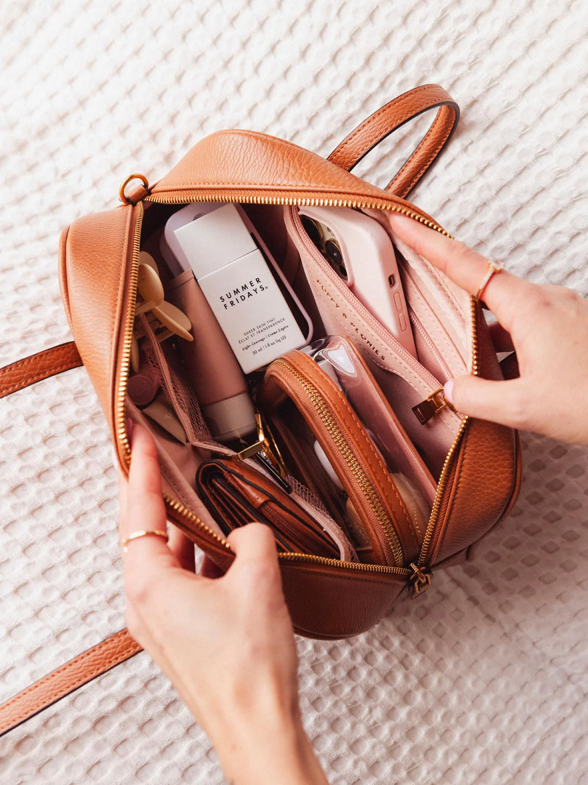 The Friday Satchel Cognac - Image 4