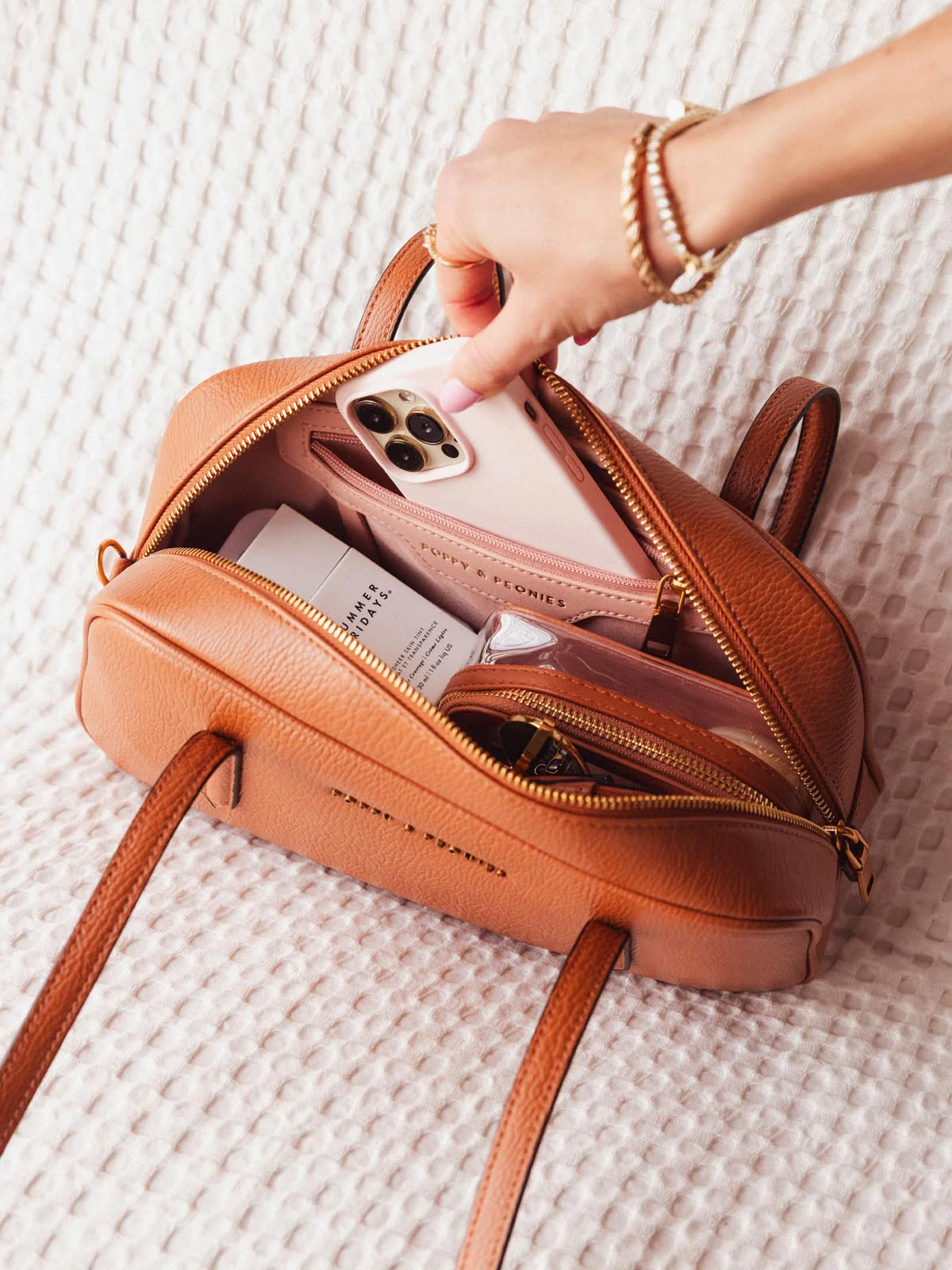 The Friday Satchel Cognac - Image 8