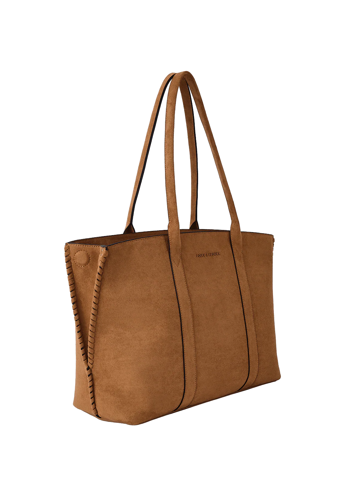 The Meadow Tote Cognac Suede - Image 15