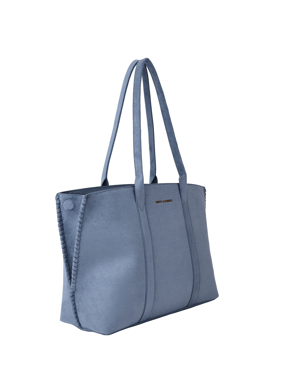 The Meadow Tote Light Blue Suede - Image 12