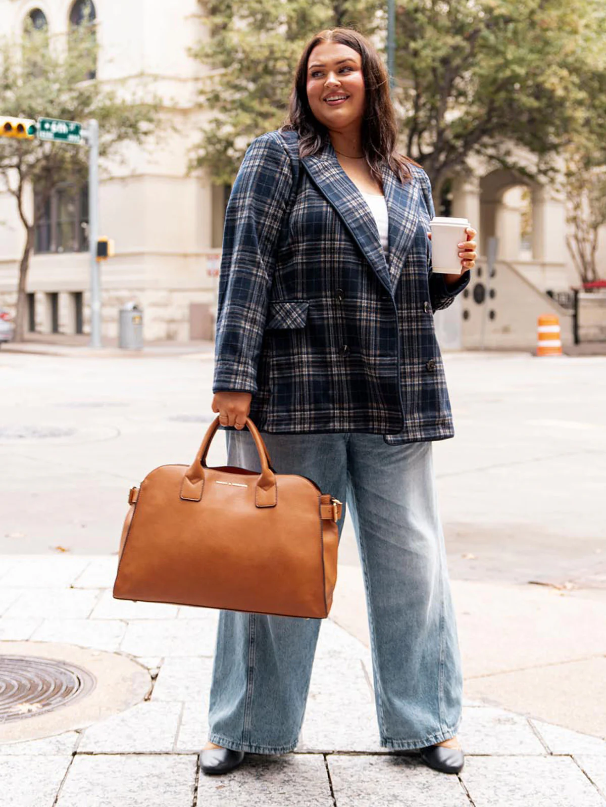 Uptown Tote Cognac - Image 16