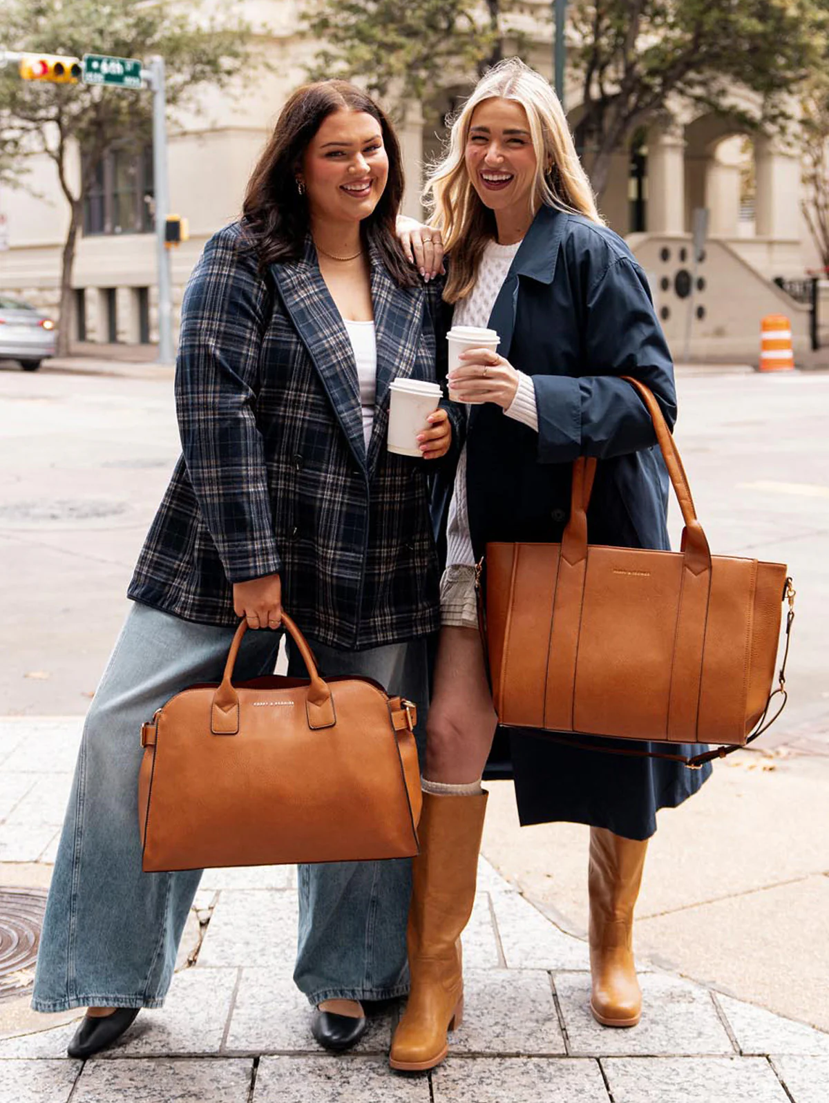 Uptown Tote Cognac - Image 17